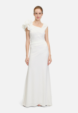 Abendkleid figurbetont / Modellfoto Vorderseite