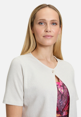 Shirtjacke kurzarm / Detailbild