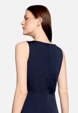 Cocktailkleid mit Raffung / Detailbild