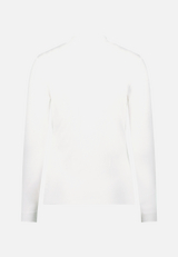 Langarmshirt mit Stehkragen / Rückseite