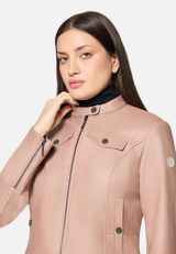 Casual-Jacke mit Stehkragen / Detailbild