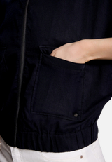 Casual-Jacke mit Kragen / Detailbild