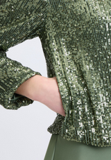 Blouson mit Pailletten / Detailbild