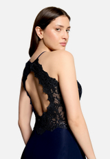 Abendkleid rückenfrei / Detailbild