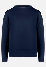 Sweatshirt mit Stehkragen / Vorderseite