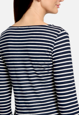 Basic Shirt mit Ringel / Detailbild
