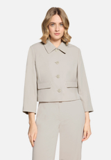 Blazer-Jacke mit 3/4 Arm / Modellfoto Vorderseite