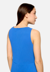 Abendkleid mit Volant / Detailbild