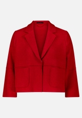 Blazer-Jacke mit Reverskragen / Vorderseite