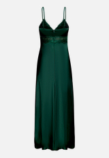 Abendkleid schmal geschnitten / Rückseite