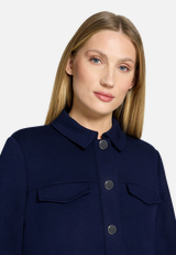 Casual-Jacke mit aufgesetzten Taschen / Detailbild