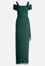 Abendkleid im Glitzer-Look / Vorderseite