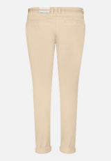 Chino-Hose unifarben / Rückseite