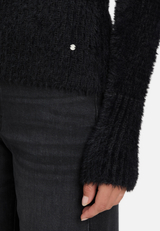 Strickpullover mit V-Ausschnitt / Detailbild