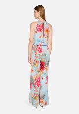 Jumpsuit mit Blumenprint / Modellfoto Rückseite