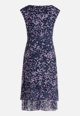 Midikleid mit Stufen / Rückseite