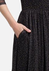 Maxikleid ohne Verschluss / Detailbild