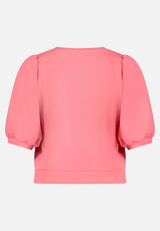 Halbarm-Shirt mit Rundhalsausschnitt / Rückseite