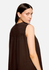 Casual-Kleid mit Stickerei / Detailbild