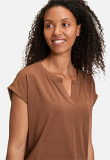 Casual-Shirt mit Perlen / Detailbild