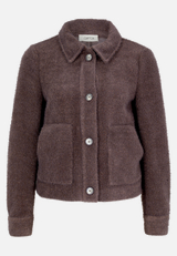 Casual-Jacke mit aufgesetzten Taschen / Vorderseite