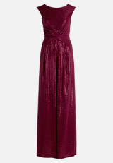 Jumpsuit im Glitzer-Look / Vorderseite