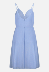 Cocktailkleid knöchellang / Rückseite