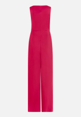 Jumpsuit mit Volant / Rückseite