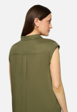 Casual-Kleid mit Kragen / Detailbild