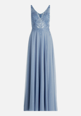 Abendkleid im Glitzer-Look / Vorderseite
