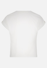 Printshirt mit Ärmelaufschlag / Rückseite