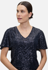 Blusenshirt kurzarm / Detailbild