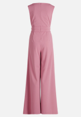 Jumpsuit mit weitem Bein / Rückseite