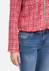Blazer-Jacke mit Fransen / Detailbild