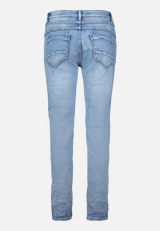 Boyfriend-Jeans im Vintage-Look / Rückseite