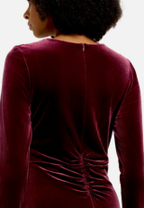 Abendkleid langarm / Detailbild