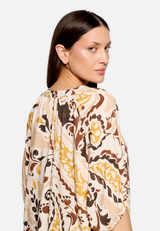 Casual-Bluse mit Raffung / Detailbild