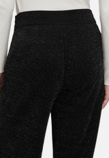 Marlene-Hose im Glitzer-Look / Detailbild