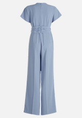 Jumpsuit mit Raffung / Rückseite