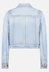 Jeansjacke langarm / Rückseite
