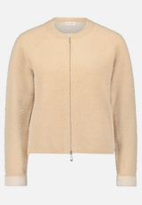 Casual-Strickjacke mit Reißverschluss / Vorderseite