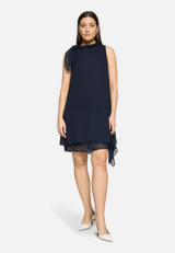 Cocktailkleid ohne Arm / Modellfoto Vorderseite