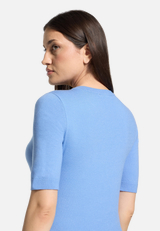Basic-Pullover kurzarm / Detailbild