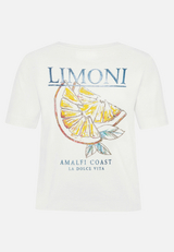 Baumwollshirt mit Rundhalsausschnitt / Rückseite
