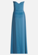Abendkleid figurbetont / Rückseite