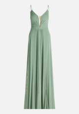 Abendkleid mit Lurexfaden / Vorderseite