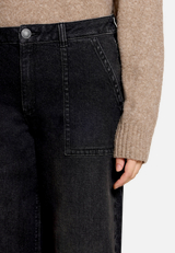 Baggy-Jeans mit Waschung / Detailbild