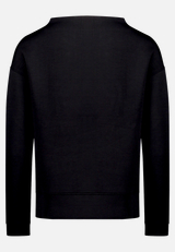 Sweatshirt mit Stehkragen / Rückseite