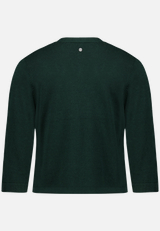 Feintrickjacke kurz 3/4 Arm / Rückseite