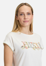 Casual-Shirt mit Rundhalsausschnitt / Detailbild